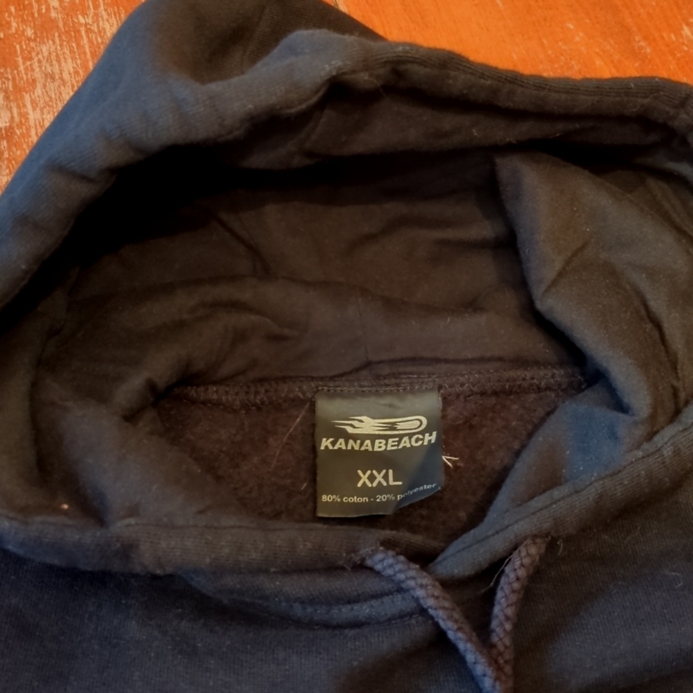RARE Claude Gesta KANABEACH Hoodie - Picture 2 of 7